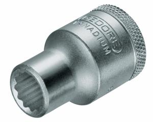 Gedore D 19 18 Doppen kort 1/2&apos; 12-kant UD-Profiel 18mm - 6134280