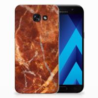 Samsung Galaxy A5 2017 | TPU | Siliconen hoesje | Marmer Bruin