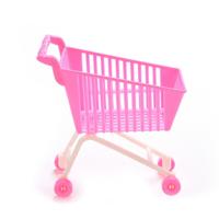 3 stuks plastic pop simulatie trolley winkelwagen speelgoed kinderen gift van de verjaardag (roze) 3 stuks plastic pop simulatie trolley winkelwagen speelgoed kinderen gift van de verjaardag (roze)
