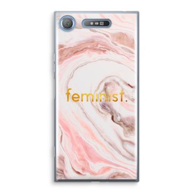 Feminist: Sony Xperia XZ1 Transparant Hoesje
