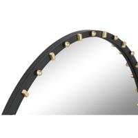 Wandspiegel Home ESPRIT Zwart Gouden Modern 90 x 3,5 x 90 cm