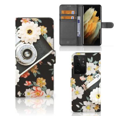 Samsung Galaxy S21 Ultra | Telefoonhoesje met foto | Vintage Camera Samsung Galaxy S21 Ultra | Telefoonhoesje met foto | Vintage Camera