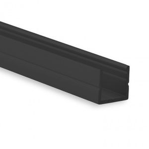 LED profiel PO16 vierkant zwart 10x9,2mm 8101051 prijs p/m