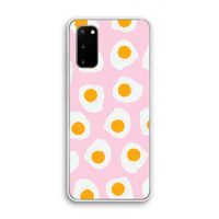 Dancing eggs: Samsung Galaxy S20 Transparant Hoesje