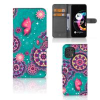 Motorola Edge 20 Lite Hoesje Cirkels en Vlinders