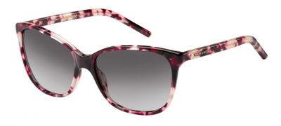 Marc Jacobs zonnebril dames Cat Eye/vierkant Havana roze/grijs