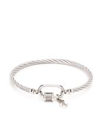 Charriol bracelet Forever Lock en cordes - Argent - thumbnail