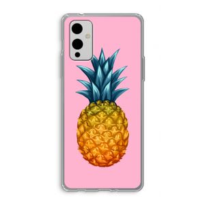 Grote ananas: OnePlus 9 Transparant Hoesje