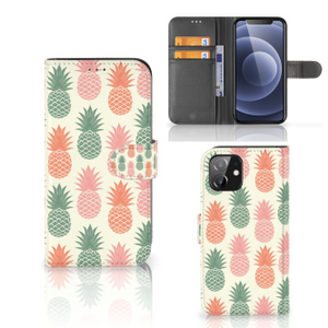 iPhone 12 | 12 Pro (6.1") Book Cover Ananas