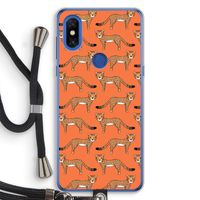 Cheetah: Xiaomi Mi Mix 3 Transparant Hoesje met koord