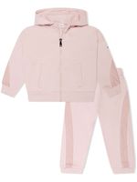 Moncler Enfant survêtement à patch logo - Rose - thumbnail