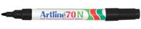 Permanent marker Artline 70N zwart