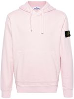 Stone Island hoodie en coton à patch - Rose - thumbnail