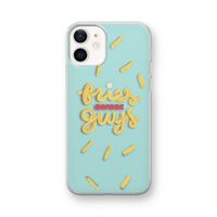 Always fries: iPhone 12 mini Transparant Hoesje