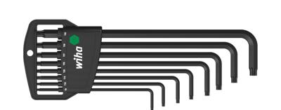 Wiha Stiftsleutelset | in Classic houder | TORX® | 9-delig | chemisch gezwart - 34736 - 34736