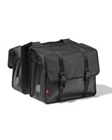 HEMA Dubbele fietstas 60L 32x42x22 zwart