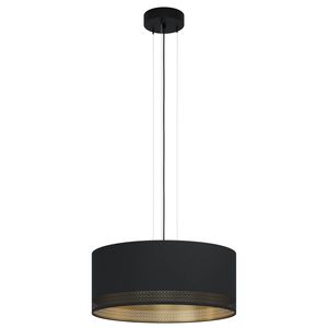 EGLO Esteperra hangende plafondverlichting Flexibele montage E27 Zwart, Goud