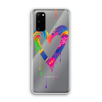 Melts My Heart: Samsung Galaxy S20 Transparant Hoesje