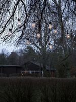 Konstsmide 2383-800 Lichtgordijn Binnen/buiten Energielabel: G (A - G) werkt op het lichtnet Aantal lampen 90 LED Barnsteen Verlichte lengte: 4.5 m - thumbnail