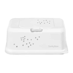 Funky Box billendoekjes box Little Stars white Maat