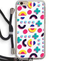 8-bit N°2: iPhone 6 PLUS / 6S PLUS Transparant Hoesje met koord