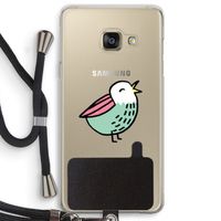 Birdy: Samsung Galaxy A3 (2016) Transparant Hoesje met koord