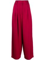 By Malene Birger pantalon de tailleur Piscalli à coupe ample - Rouge