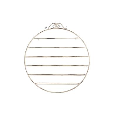 Flessenrek DKD Home Decor Metaal Wit (105 x 9,5 x 114 cm)