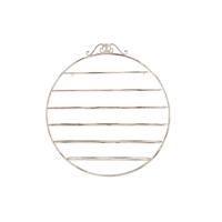 Flessenrek DKD Home Decor Metaal Wit (105 x 9,5 x 114 cm)
