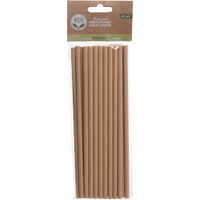 Kraftpapier Rietjes 20 Stuks Kraftpapier Rietjes 20 Stuks