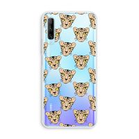 Tijger: Huawei P Smart Pro Transparant Hoesje