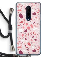 Terrazzo N°15: OnePlus 7 Pro Transparant Hoesje met koord
