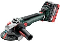 Metabo WB 18 LT BL 11-125 Quick Accu Haakse Slijper | 18V | 2 x 5,5 Ah accu + lader | Metabox 165L 613054660 - thumbnail