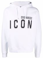 DSQUARED2 hoodie à logo imprimé - Blanc - thumbnail