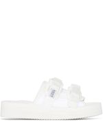 Suicoke sandales MOTO Webbing à brides - Blanc - thumbnail