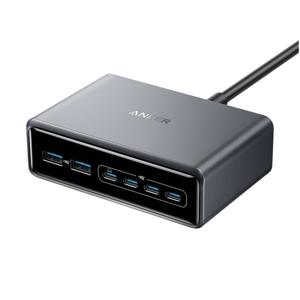 Anker Prime Charger (100W, 3 Ports, GaN) Oplader Zwart