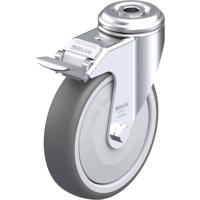 Blickle LKRA-PATH 126KF-FI Zwenkwiel met rem Wieldiameter: 125 mm Draagvermogen (max.): 120 kg 1 stuk(s)