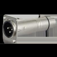 DAP DAP FLA51 - XLR 3P male - XLR 3P female chassis inbouw