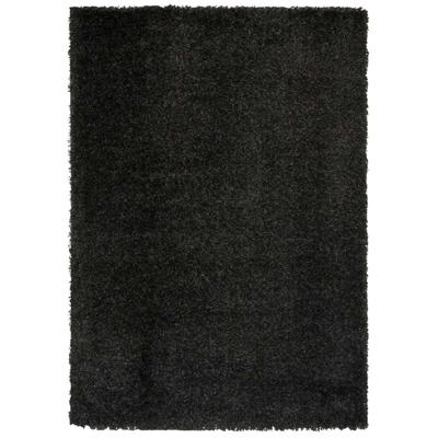 Leen Bakker - Vloerkleed Domino - Antraciet - 80x150 Cm - Polypropyleen - Grijs