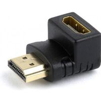 Gembird A-HDMI90-FML kabeladapter/verloopstukje HDMI Zwart - thumbnail