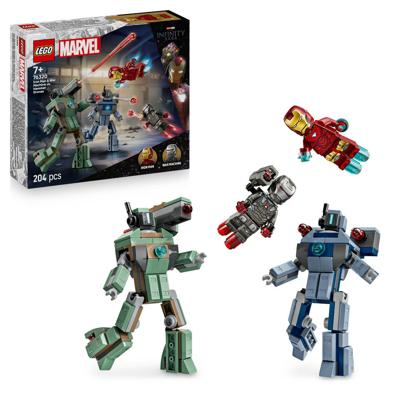 LEGO Marvel Iron Man en War Machine vs. Hammer Drones 76320