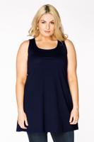 Yoek Top flare | Blauw | Maat 54/56