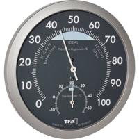 TFA Dostmann 45.2043.51 Thermo- en hygrometer Antraciet, Zilver - thumbnail