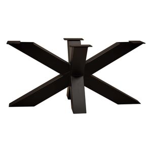 Stalen matrix zwart spinpoot 90 bij 60 cm en hoogte 40 cm (8 x 8 cm)