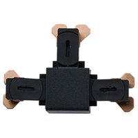 SG Zip T-stuk koppeling spanningsrail mat zwart 230V 3157