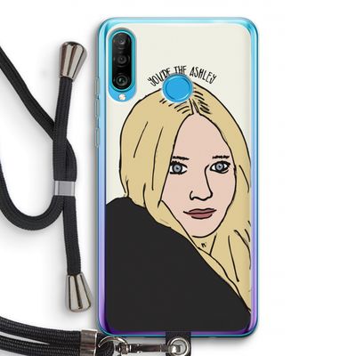 Ashley: Huawei P30 Lite Transparant Hoesje met koord
