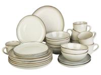 LIVARNO home Serviesset 24-delig (Beige)