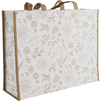 Shopper | Kerstmis | PP | Botanical | 45x 15x36cm | 100 stuks