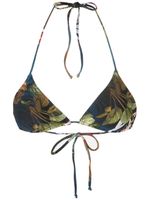 Lygia & Nanny haut de bikini Lido imprimé - Bleu