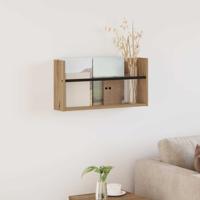 Tijdschrift Rek Artisan Eiken 60 x 12 x 30 cm Bewerkt hout